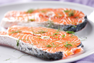 Raw Salmon