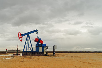 Fototapeta premium Pumpjack Oil Pump