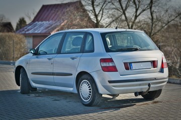 Naklejka premium Compact car view