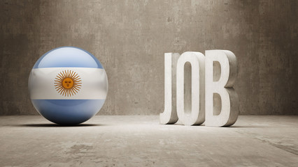 Argentina. Job Concept.