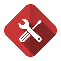 tools flat icon service sign
