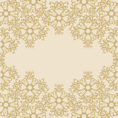 gold ornamental background