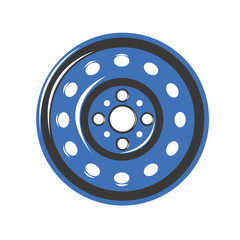 Cerchio in ferro ruota auto