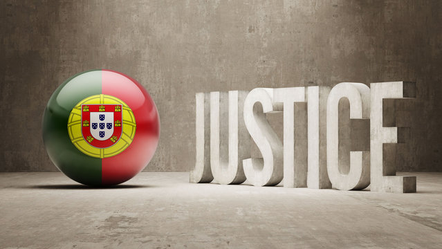 Portugal. Justice Concept.