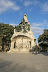 Fototapeta na wymiar Memorial for Doctor Robert, Barcelona