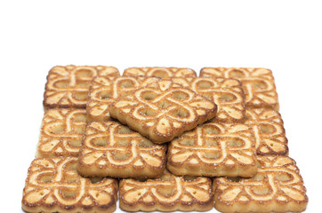 Biscuits with filling. Photo.