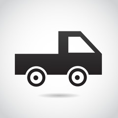 Truck vector icon.