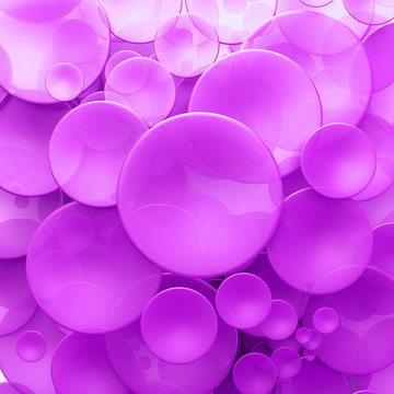 Purple Transparent Disk Background