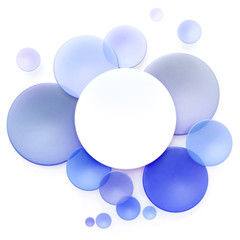 Pink, purple  and white circle background