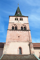 Fototapeta na wymiar Eglise Sainte Anne, Turckeim, Alsace, Haut Rhin