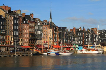 Vieux bassin d'Honfleur, France