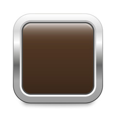 brown metallic button square template