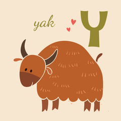 Animal & Animals. Y for the yak