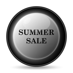Summer sale icon