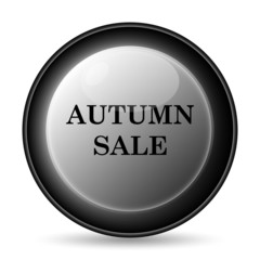Autumn sale icon