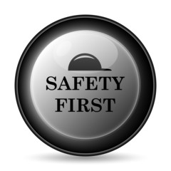Safety first icon