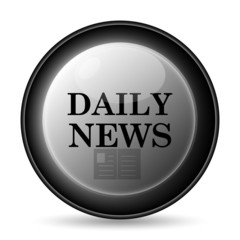Fototapeta premium Daily news icon