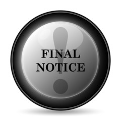 Final notice icon