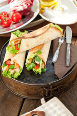 Frische tortilas  Burrito