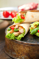 Frische tortilas  Burrito