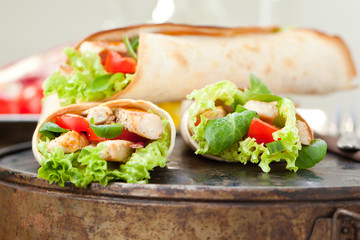 Frische tortilas  Burrito