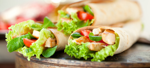 Frische tortilas  Burrito