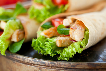 Frische tortilas  Burrito