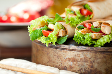 Frische tortilas  Burrito