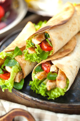 Frische tortilas  Burrito