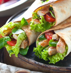 Frische tortilas  Burrito