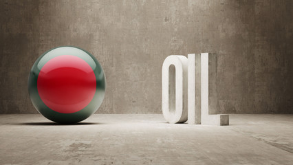 Bangladesh. Oil Concept.