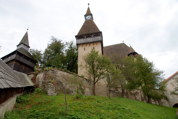 Fototapeta na wymiar Biertan. Fortified church,Romania
