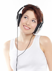 Girl In Headphones