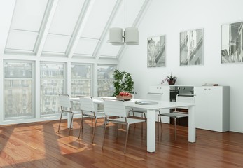 modernes Loft Interieur Design