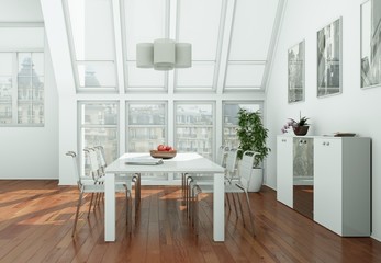 modernes Loft Interieur Design