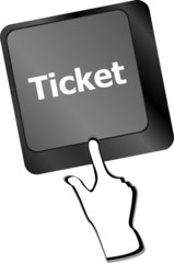 Buy tickets computer keyboard key