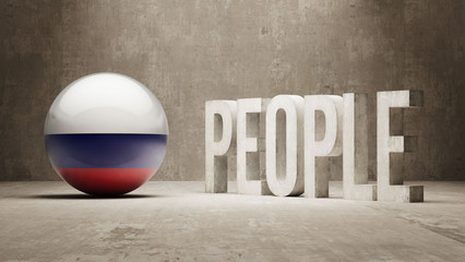 Russia. People Concept.
