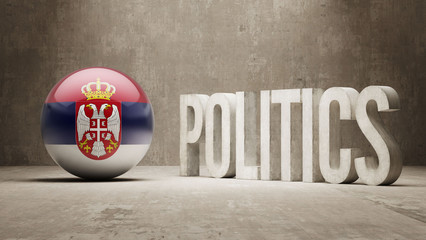 Serbia. Politics Concept.