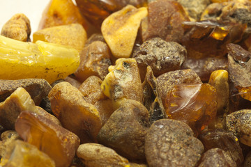 Raw amber