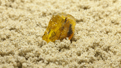 Raw amber