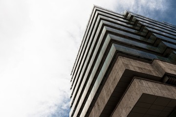 Fototapeta na wymiar Shot of modern building