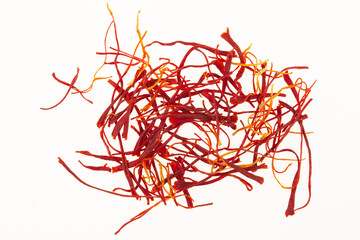 Saffron Isolated