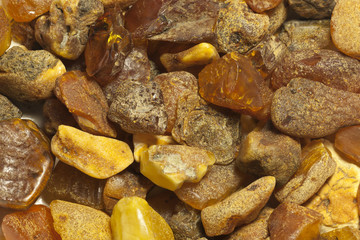 Raw amber