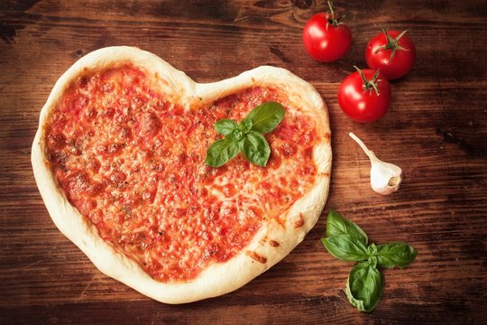 Herzpizza Photos Royalty Free Images Graphics Vectors Videos Adobe Stock