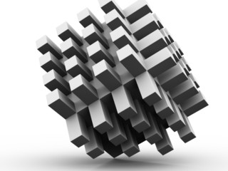 Unity Abstract 3D Grey