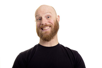 Obraz premium smiling happy man isolated