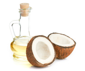 coconut and oil