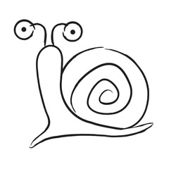 slime cartoon silhouette