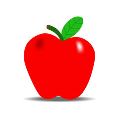 vector apple