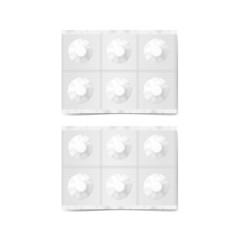 Vector Blank Paper Pack of Pills Isolated on White